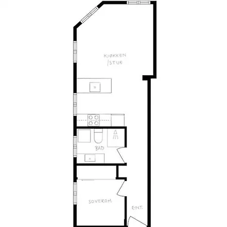 Centrally Located - Beautiful & Bright Appartement Bergen